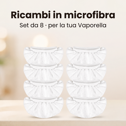 x8 · Cuffie in Microfibra